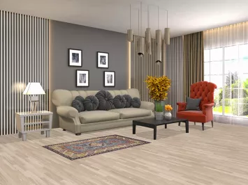 Blue Kazak Handmade Wool Rug 3x4