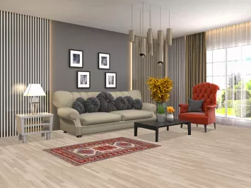 Geometric Kazak Oriental Accent Rug 3x4