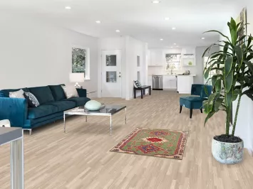 Light Green Kazak Oriental Accent Rug 3x4