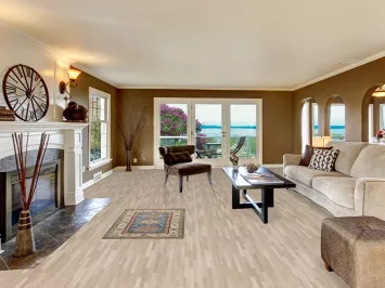 Blue Geometric Kazak Oriental Accent Rug 3x4