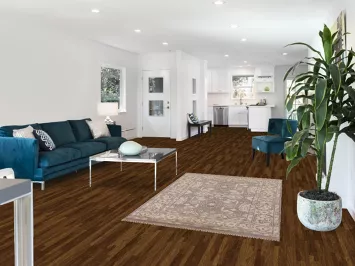 Earth Tone Wool Oushak Oriental Rug 4x6