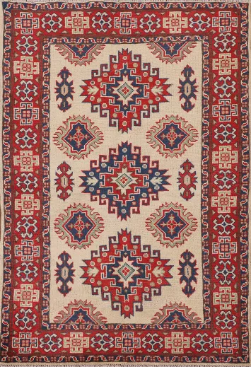 Handmade Wool Kazak Oriental Rug 3x5