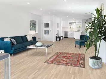 Geometric Wool Kazak Oriental Rug 4x5