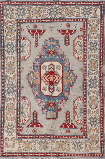 Handmade Wool Kazak Oriental Rug 3x5