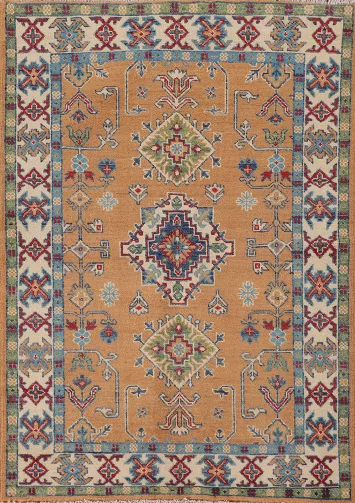 Handmade Wool Kazak Oriental Rug 3x5