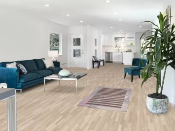 Handmade Wool Striped Abstract Oriental Rug 3x5