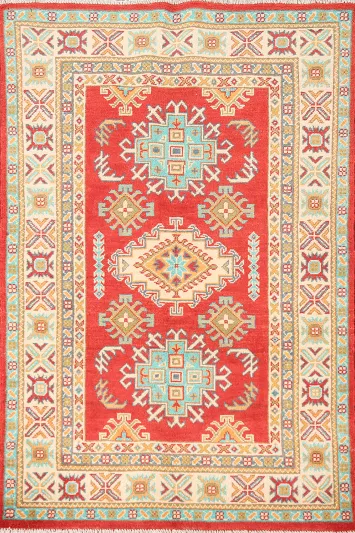 Handmade Kazak Oriental Rug 3x5