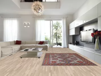 Geometric Wool Kazak Oriental Area Rug 8x11