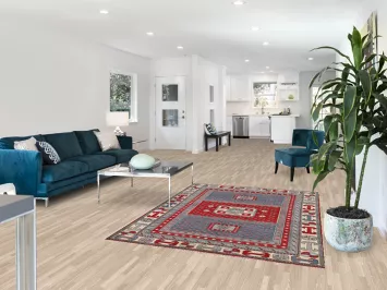 Handmade Wool Kazak Oriental Rug 5x7