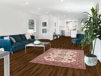 Ivory Wool Kazak Oriental Rug 5x7