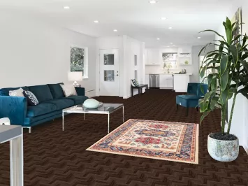 Ivory Wool Geometric Kazak Oriental Rug 4x6