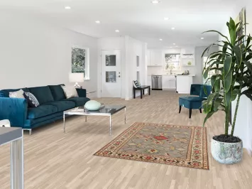 Handmade Gray Kazak Oriental Rug 4x6