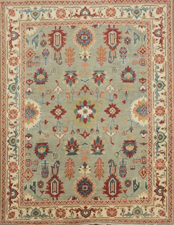 Handmade Wool Kazak Oriental Rug 5x6