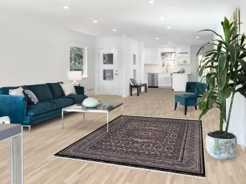 Traditional Qum Turkish Area Rug 5x8