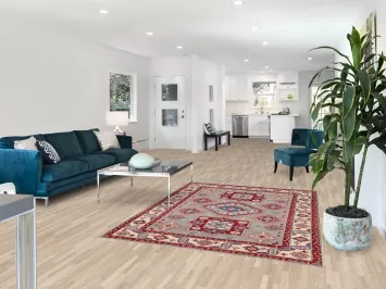 Handmade Wool Kazak Oriental Rug 5x7