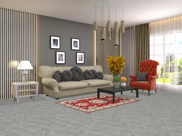 Red Geometric Kazak Oriental Foyer Rug 3x5