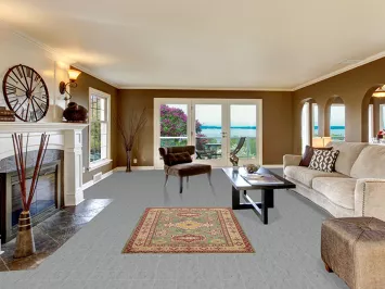 Green Handmade Kazak Oriental Foyer Rug 4x6