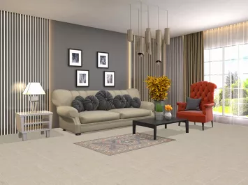 Gray Geometric Kazak Handmade Accent Rug 3x4