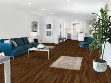 Gray Geometric Kazak Accent Rug 3x4