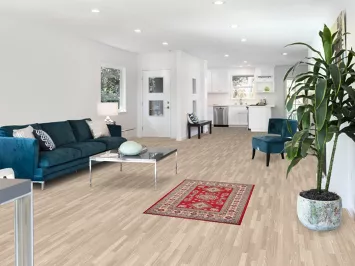 Geometric Red Kazak Oriental Accent Rug 3x4