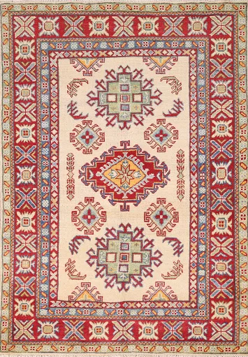 Handmade Wool Kazak Oriental Rug 3x5