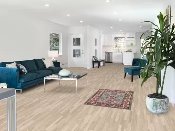 Light Blue Kazak Handmade Accent Rug 3x4