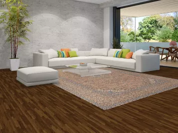 Distressed Floral Kashan Persian Area Rug 10x13