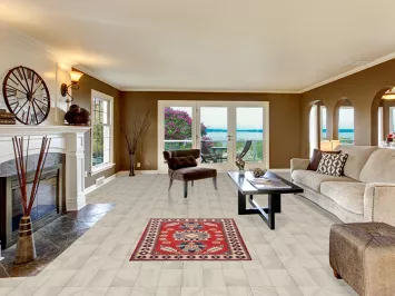 Geometric Red Kazak Oriental Rug 3x5