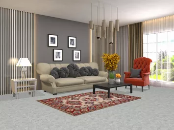 Handmade Kazak Oriental Accent Rug 4x6