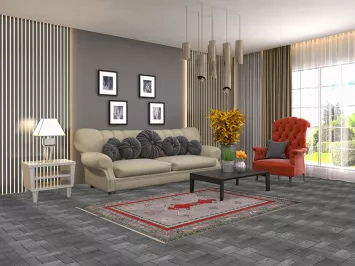 Handmade Kazak Oriental Accent Rug 4x6