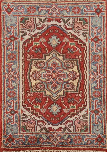 Geometric Heriz Serapi Oriental Rug 2x3
