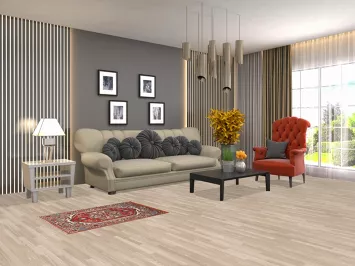 Geometric Heriz Serapi Indian Foyer Rug 2x3