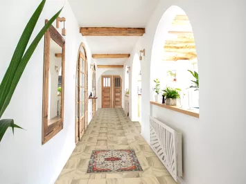 Geometric Kazak Indian Accent Rug 2x3