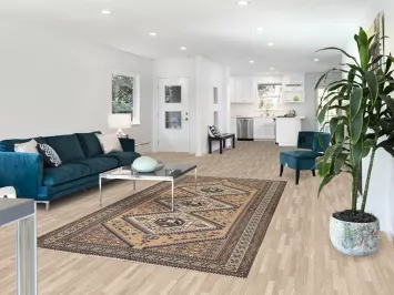 Tribal Geometric Bakhtiari Persian Area Rug 5x10