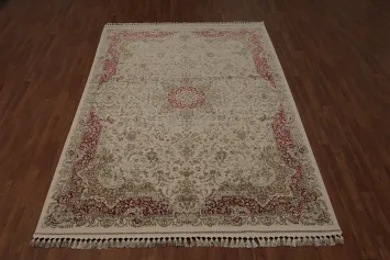 Traditional Elegance Qum Area Rug 7x10 for Home Decor