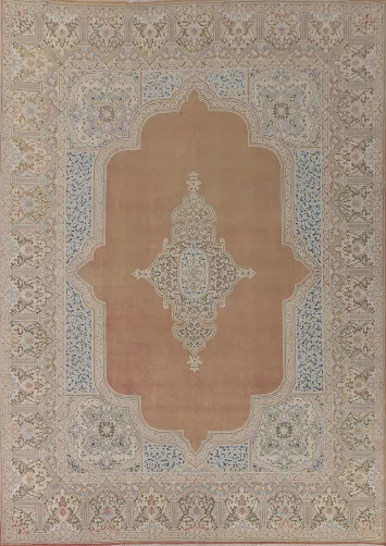 Vintage Kerman Persian Area Rug 10x13