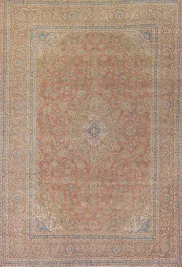 Traditional Kashan Persian Area Rug 10x13