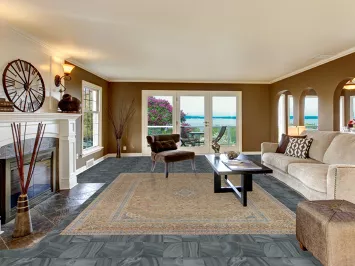 Traditional Wool Mashad Persian Area Rug 8x11