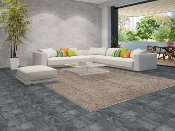 Distressed Wool Tabriz Persian Area Rug 10x13