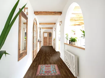 Turquoise Blue Kazak Oriental Accent Rug 2x3