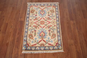 Handmade Wool Kazak Oriental Accent Rug 2x3