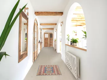 Handmade Blue Kazak Oriental Rug 2x3