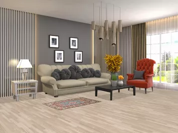 Light Blue Kazak Handmade Foyer Rug 2x3