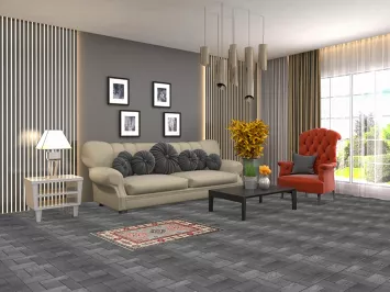 Geometric Wool Kazak Accent Rug 2x3