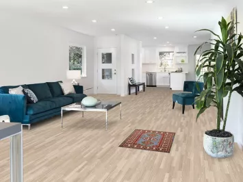 Handmade Blue Kazak Oriental Foyer Rug 2x3