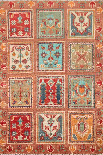 Garden Design Kazak Handmade Accent Rug 2x3