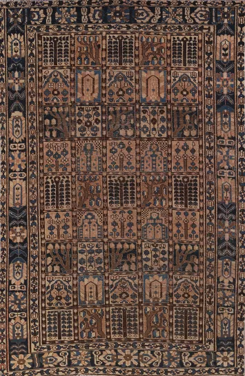 Garden Design Bakhtiari Persian Area Rug 7x10