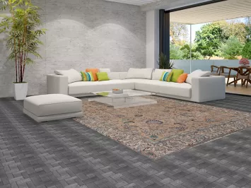 Distressed Tabriz Persian Area Rug 10x13