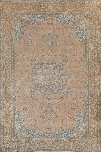 Vintage Wool Najafabad Persian Area Rug 10x13