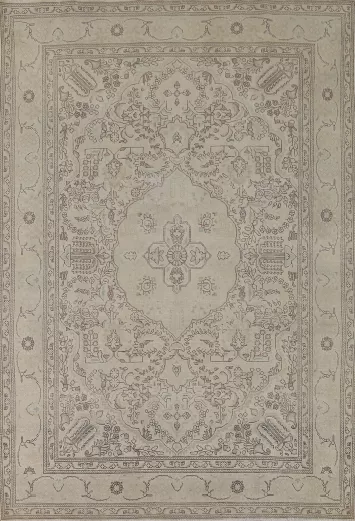 Distressed Tabriz Persian Area Rug 8x11